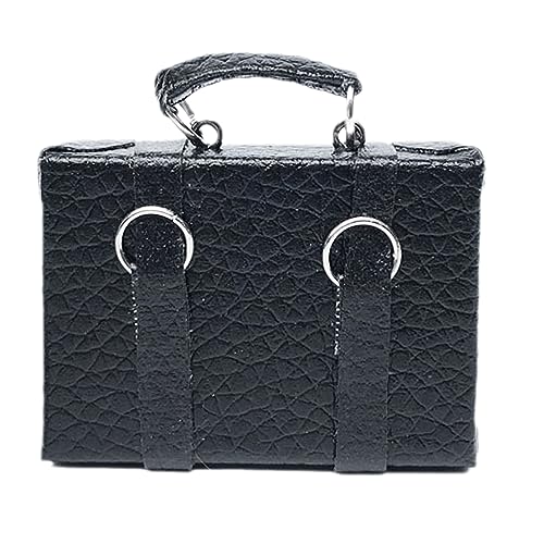 YUGSHNKFC Leder Koffer Mode Miniatur Spielzeug Trunk Schöne Kleine Kupplungsschmuckschachtel Für Puppenhandtaschen YUGSHNKFC Leder Koffer Mode Miniatur Spielzeug Trunk Schöne Kleine Kupplungsschmuckschachtel Für Puppenhandtaschen von YUGSHNKFC