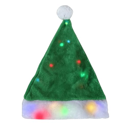 YUGSHNKFC Leuchten Santa Hüte Blinken Weihnachtshüte Komfort Energieeffiziente LEDs Hüte Für Besondere Veranstaltung YUGSHNKFC Leuchten Santa Hüte Blinken Weihnachtshüte Komfort Energieeffiziente LEDs Hüte Für Besondere Veranstaltung von YUGSHNKFC
