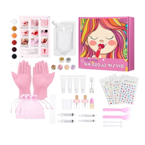 YUGSHNKFC Lip Gloss Craft Kits Craft Lipgloss Supply Für Mädchen Tween Girls Partyaktivität Schönheit Spielzeug YUGSHNKFC Lip Gloss Craft Kits Craft Lipgloss Supply Für Mädchen Tween Girls Partyaktivität Schönheit Spielzeug von YUGSHNKFC