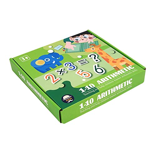 YUGSHNKFC Magnetische Mathematik Multiplikation Lernboard Gehirnentwicklung Spielzeug Klassenzimmer Arithmetikunterricht Hilfsmittel Kindergeschenk von YUGSHNKFC