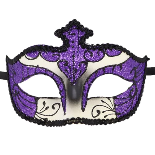 YUGSHNKFC Maskerade, halbes Gesicht, Halloween, Augenmaske, Maskerade, Kostüm, Dekoration für Damen und Herren, Cosplay, Halloween YUGSHNKFC Maskerade, halbes Gesicht, Halloween, Augenmaske, Maskerade, Kostüm, Dekoration für Damen und Herren, Cosplay, Halloween von YUGSHNKFC