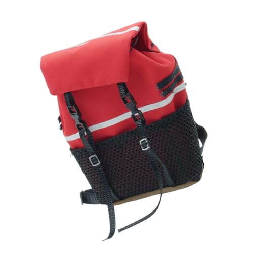 YUGSHNKFC Model Climbing Figur Dolls Nylon Rucksack Dekoration Für 1/10 1/8 Modelle Perfekt Für Sammler Und Handwerksbegeisterte von YUGSHNKFC