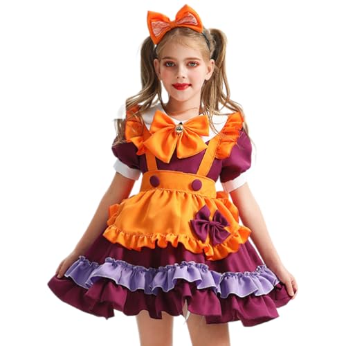 YUGSHNKFC Modische Kürbiskleid Des Kürbiskleides Für Halloween Party Tragen Sie Festliche Themenkleidung Mit Passenden Accessoires YUGSHNKFC Modische Kürbiskleid Des Kürbiskleides Für Halloween Party Tragen Sie Festliche Themenkleidung Mit Passenden Accessoires von YUGSHNKFC