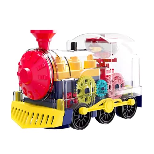 YUGSHNKFC Musical Light Up Zugspielzeug Für Kinder Clear Gears Locomotive Toy Lernkriech Lernspielzeug Für Kleinkind Handkenntnis YUGSHNKFC Musical Light Up Zugspielzeug Für Kinder Clear Gears Locomotive Toy Lernkriech Lernspielzeug Für Kleinkind Handkenntnis von YUGSHNKFC
