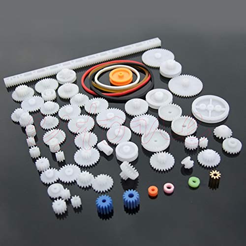 YUGSHNKFC NEU 60 PCS Kunststoffwelle Einzelner Doppelreduktion Kron Wurm Zahnrad Roboter YUGSHNKFC NEU 60 PCS Kunststoffwelle Einzelner Doppelreduktion Kron Wurm Zahnrad Roboter von YUGSHNKFC