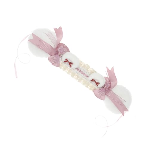 YUGSHNKFC Niedliches Anime-Haarband mit Bärenohren, Spitze, Cosplay-Kostüm, Haarteil für Studenten und japanische Modeliebhaber YUGSHNKFC Niedliches Anime-Haarband mit Bärenohren, Spitze, Cosplay-Kostüm, Haarteil für Studenten und japanische Modeliebhaber von YUGSHNKFC