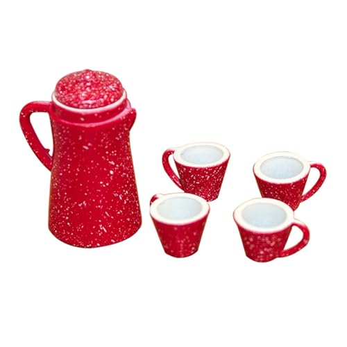 YUGSHNKFC Packung Von 5 Modellkessel Und Tassen Miniaturkocher Set Für Puppenhäuser Und Handwerksprojekte Machen Versorgung YUGSHNKFC Packung Von 5 Modellkessel Und Tassen Miniaturkocher Set Für Puppenhäuser Und Handwerksprojekte Machen Versorgung von YUGSHNKFC