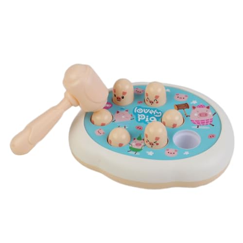 YUGSHNKFC Plastik Hammering Toy Parent Kind Interaktionsspielzeug Für Hand Eye Koordinierungsgeräuschhersteller Wackamole Spielzeug Für Kinder 3Year+ YUGSHNKFC Plastik Hammering Toy Parent Kind Interaktionsspielzeug Für Hand Eye Koordinierungsgeräuschhersteller Wackamole Spielzeug Für Kinder 3Year+ von YUGSHNKFC