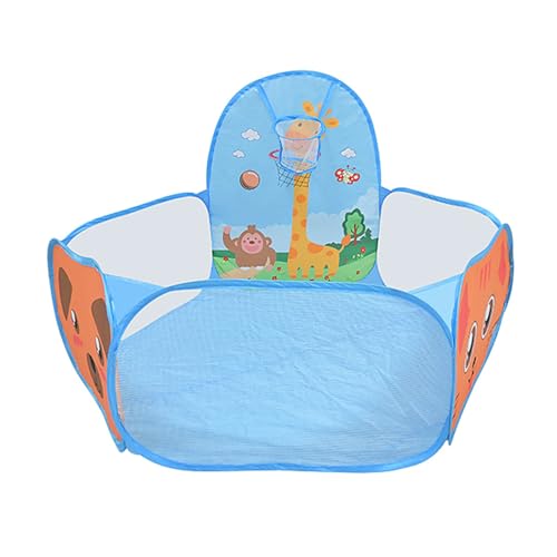 YUGSHNKFC Playpen Grubenzelt Für Kleinkind Mit Basketball Hoop Faltplayhouse Für Innen Und Outdoor Abenteuer YUGSHNKFC Playpen Grubenzelt Für Kleinkind Mit Basketball Hoop Faltplayhouse Für Innen Und Outdoor Abenteuer von YUGSHNKFC