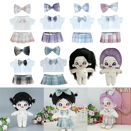 YUGSHNKFC Puppenkleidung Für 7 87 Zoll Doll Dressing Girls Spielen Baby Mädchen Gegenstände Rock Für Lässige Kleidung Gittermuster YUGSHNKFC Puppenkleidung Für 7 87 Zoll Doll Dressing Girls Spielen Baby Mädchen Gegenstände Rock Für Lässige Kleidung Gittermuster von YUGSHNKFC