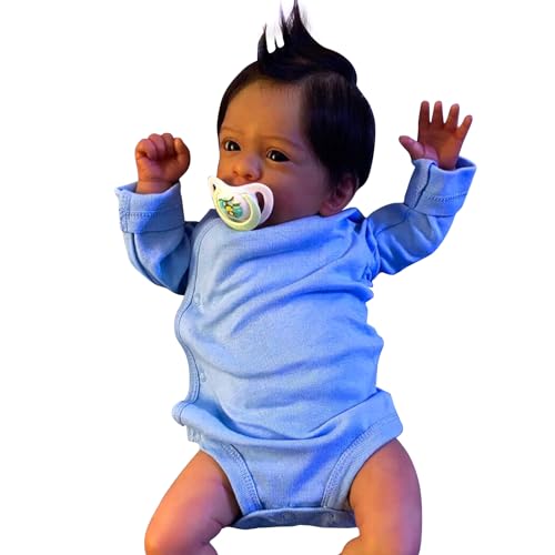 YUGSHNKFC Realistische Locken Haargeborene Baby Für Puppenmädchen Aussehen Realistische Lebensechte Kleinkinder Spielzeug Nette Spiel Requisiten Für Kinder Mädchen YUGSHNKFC Realistische Locken Haargeborene Baby Für Puppenmädchen Aussehen Realistische Lebensechte Kleinkinder Spielzeug Nette Spiel Requisiten Für Kinder Mädchen von YUGSHNKFC
