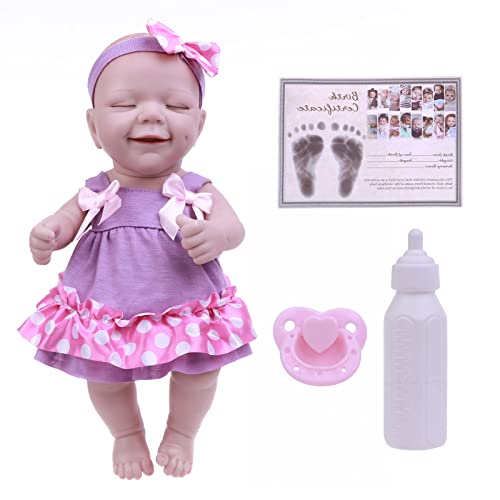 YUGSHNKFC Realistisches Mädchen Geschenke Infant Nicker Wiedergeborenes Neugeborenes Baby Spielzeug Mit Feinem Säugling Begleiten Spielzeug Prinzessin Kinder Zum Spielen YUGSHNKFC Realistisches Mädchen Geschenke Infant Nicker Wiedergeborenes Neugeborenes Baby Spielzeug Mit Feinem Säugling Begleiten Spielzeug Prinzessin Kinder Zum Spielen von YUGSHNKFC