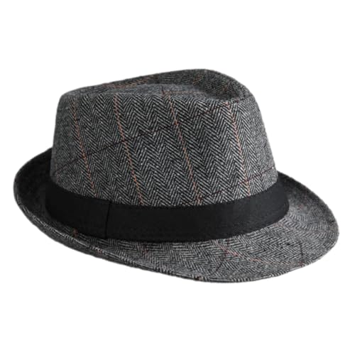 YUGSHNKFC Retros Gentleman Unisex Stylish Decorative Hat Kostüm Carnivals Für Kaltes Wetter Herrenmode von YUGSHNKFC