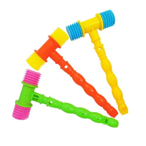 YUGSHNKFC Sensorisches Spielzeug Quietschendes Hammerspielzeug Für Kinder Tragbares Plastik Percussion Spielzeugmusikinstrument Für Neugeborene von YUGSHNKFC