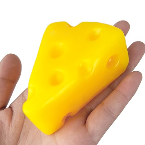 YUGSHNKFC Simulation Käse Langsam Aufsteigender Spielzeug Cartoon Dekompression Spielzeug Für Erwachsene Kinder Stressabbau Zappeln Geschenk von YUGSHNKFC