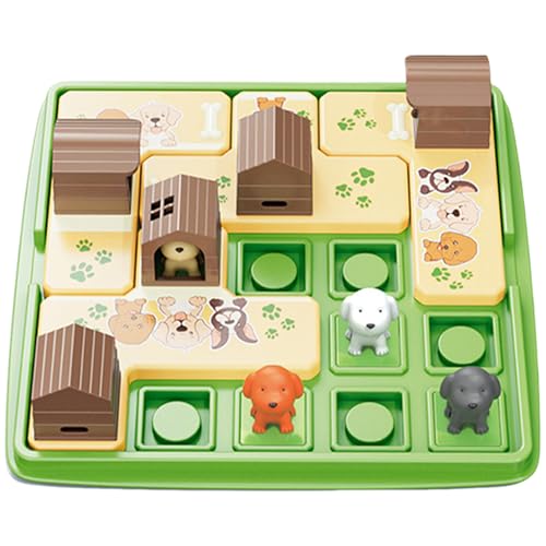 YUGSHNKFC Space Learning Toy Cartoon Hunde Puzzle Spielzeug Logisches Training Brettspiel Kinder Unterrichten Aktivitätstischspiel von YUGSHNKFC