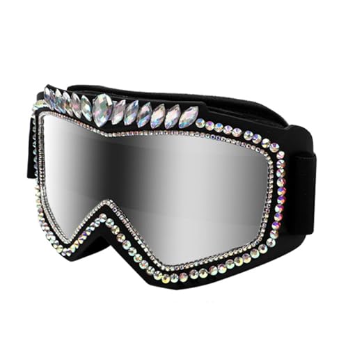 YUGSHNKFC Stilvolle Festival-Sonnenbrille mit Strasssteinen, Dekoration, Brille für Musik-Festivals YUGSHNKFC Stilvolle Festival-Sonnenbrille mit Strasssteinen, Dekoration, Brille für Musik-Festivals von YUGSHNKFC