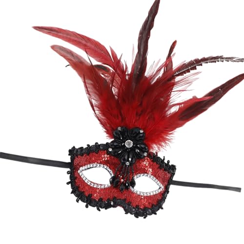 YUGSHNKFC Strass Pailletten Maskerade Venezianer für Frauen Halloween Weihnachten halbes Gesicht Auge Cosplay Requisiten YUGSHNKFC Strass Pailletten Maskerade Venezianer für Frauen Halloween Weihnachten halbes Gesicht Auge Cosplay Requisiten von YUGSHNKFC