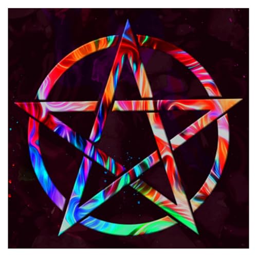 YUGSHNKFC Tarot Tischdecke Divinations Tabelle Abdeckungen 3 Größe Option ORACLES Brettspiel Matte Square Form Pendel Tischtuch von YUGSHNKFC