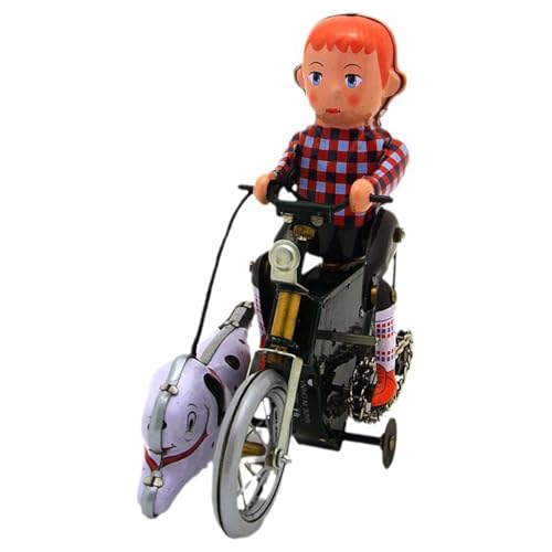 YUGSHNKFC Tinplate Boy Motorradspielzeug Einzigartiges Windup Design Für Erwachsene Und Kinder Vintage Mechanical Toy YUGSHNKFC Tinplate Boy Motorradspielzeug Einzigartiges Windup Design Für Erwachsene Und Kinder Vintage Mechanical Toy von YUGSHNKFC