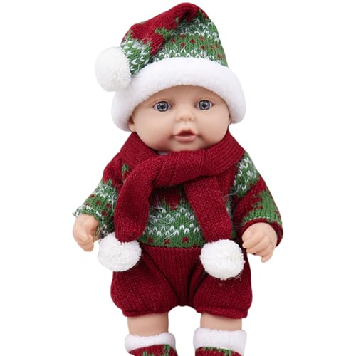 YUGSHNKFC Tröstende Weihnachts Zahnen Spielzeug Beruhigende Weihnacht Baby Spielzeug Weiche Gummi Baby Figur Dekoration Für Kleinkind YUGSHNKFC Tröstende Weihnachts Zahnen Spielzeug Beruhigende Weihnacht Baby Spielzeug Weiche Gummi Baby Figur Dekoration Für Kleinkind von YUGSHNKFC