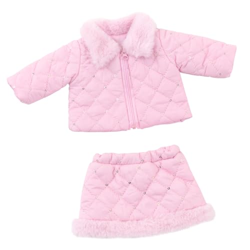 YUGSHNKFC Warm Rockanzug Pailletten Top Rock Für 18 Zoll Mädchen Puppen Weihnachts Outfit Mädchen Dolls Casual Clothes YUGSHNKFC Warm Rockanzug Pailletten Top Rock Für 18 Zoll Mädchen Puppen Weihnachts Outfit Mädchen Dolls Casual Clothes von YUGSHNKFC