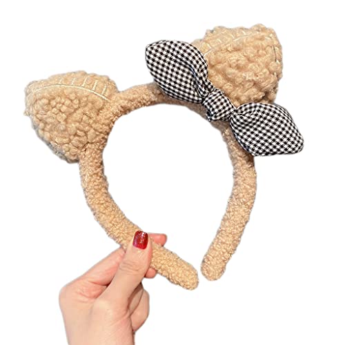 YUGSHNKFC Weiche Kätzchenohren Stirnband Plüsch Tierbogen Haare Zum Waschen Von Gesicht Für Katzenohren Haarband Cartoon Themenparty Kostüm Waschen YUGSHNKFC Weiche Kätzchenohren Stirnband Plüsch Tierbogen Haare Zum Waschen Von Gesicht Für Katzenohren Haarband Cartoon Themenparty Kostüm Waschen von YUGSHNKFC