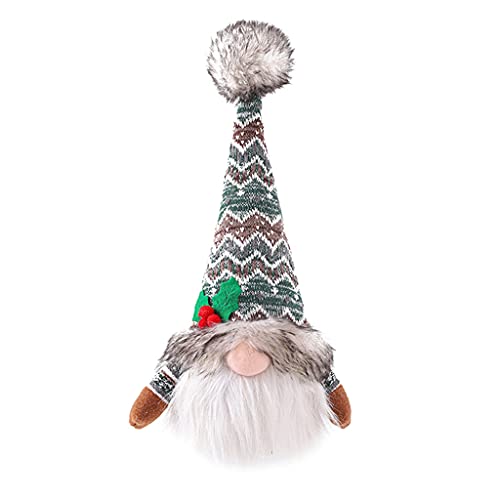 YUGSHNKFC Weihnachtsdekoration, halbhandgefertigt, schwedische Tomte, Weihnachtsdekoration, Danksagungsgeschenke, schwedische Zwerge von YUGSHNKFC