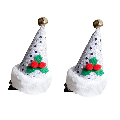 YUGSHNKFC Weihnachtshut Haarclip Santa Kopfbedeckung Weihnachten Glocken Haare Clip Frauen Weihnachtsfeier Diadiner Plüsch Faszinator YUGSHNKFC Weihnachtshut Haarclip Santa Kopfbedeckung Weihnachten Glocken Haare Clip Frauen Weihnachtsfeier Diadiner Plüsch Faszinator von YUGSHNKFC