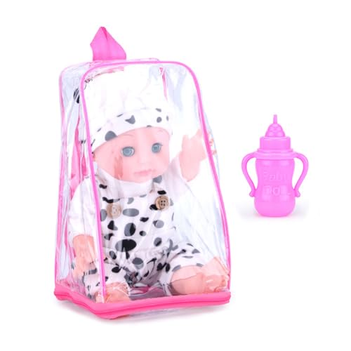 YUGSHNKFC Wiedergeborenes Babypuppen Jungen Mädchen 13inch Weiche Körper Neugeborene Puppen Realistische Babypuppen Schlaf Augen Offenes Kind Geschenk Für 3 Jahre+ von YUGSHNKFC