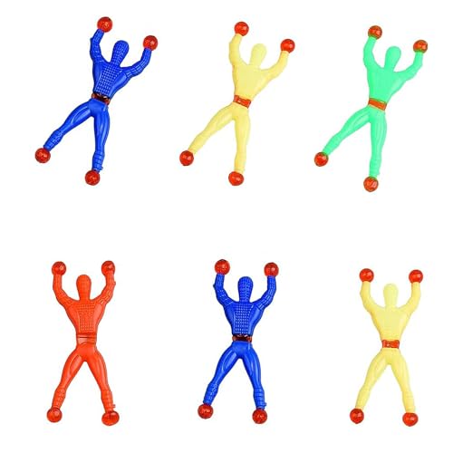 YUGUOLAN 6 Stücke Spielzeug Für Männer, Fensterkletterer, Fensterläufer, Klettermännchen, Fenster Klettermann, Für Kinderpartys Und Geburtstagsgeschenke Für Jungen Und Mädchen YUGUOLAN 6 Stücke Spielzeug Für Männer, Fensterkletterer, Fensterläufer, Klettermännchen, Fenster Klettermann, Für Kinderpartys Und Geburtstagsgeschenke Für Jungen Und Mädchen von YUGUOLAN