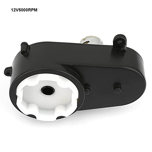 YUKOFE RS390 Getriebe Elektromotor Lenkung Getriebe Kinder Car Kinder Spielzeug Spielzeug (5000Rpm 12V) von YUKOFE