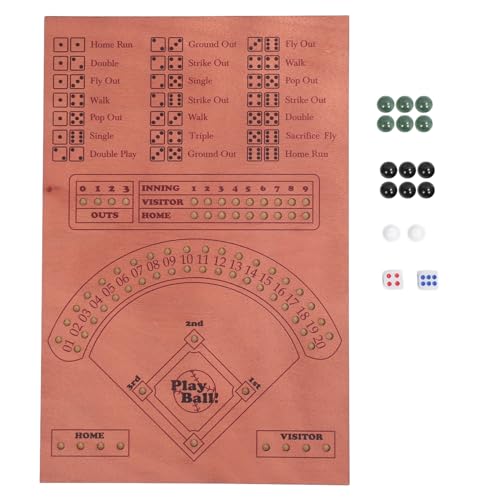 Baseball Würfel Brettspiel Holz Spaß Baseball Battle Tischspiel mit Würfel und Murmeln für Kinder Erwachsene Familienfeiertagsfeiertag versammelt Baseball Würfel Brettspiel Holz Spaß Baseball Battle Tischspiel mit Würfel und Murmeln für Kinder Erwachsene Familienfeiertagsfeiertag versammelt von YULEESIYIP