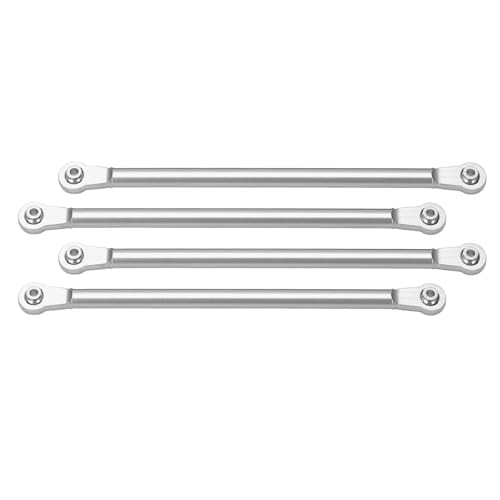 YULEESIYIP Aluminiumlegierung Premium obere Suspensionsverbindungen optimieren Sie die Leistung losi LMT 4WD RC Car (Silber) von YULEESIYIP