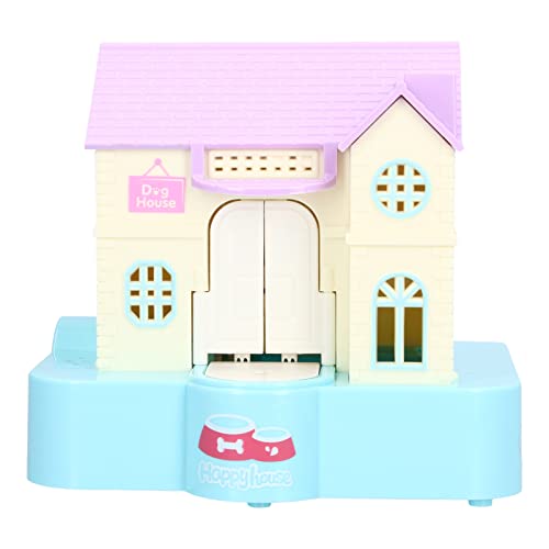 YULEESIYIP Hundehausgeld Sparbox Automatisches Schlucken mit leichten Musik -Effekten Spielzeuggeschenk für Kinder (Blue Lucky Dog) von YULEESIYIP