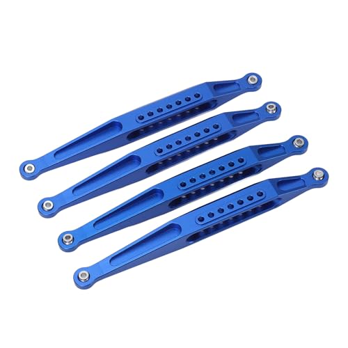 YULEESIYIP RC Lower Suspension Links Aluminiumlegierung Hochfestige Set für LOSI LMT 4WD Fernbedienungsauto (Blue) von YULEESIYIP