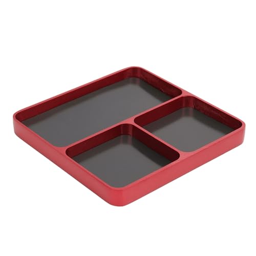 YULEESIYIP RC Reparaturschraubblech Aluminiumlegierung Separate Speicher Stilvoller Look für RC -Auto -Flugzeugboot Wartung (Red) von YULEESIYIP