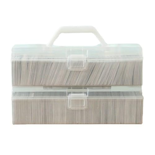 YULEESIYIP Spielkarte Organizer Kunststoff große Kapazität Transparent Trading Card Storage Box Home Office YULEESIYIP Spielkarte Organizer Kunststoff große Kapazität Transparent Trading Card Storage Box Home Office von YULEESIYIP