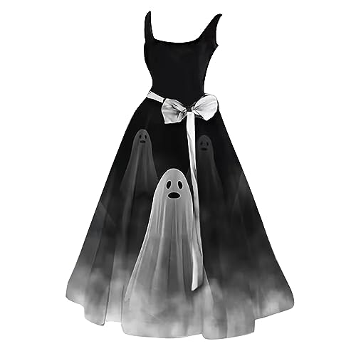 YULONGESS Gothic Kleid,Mädchen Renaissance Retro Kleidung Mittelalterliches Kleidung Traditionelles Gothic Kleid AbendKleid Hexenkostüm Faschingskostüme Party Prinzessin Kostüm Halloween Maske Kostüm von YULONGESS