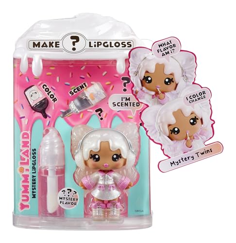 Yummiland Lip Gloss Doll - Chase - Inklusive DIY Lipgloss-Set, Geeignet für Kinder ab 4 Jahren von Yummiland
