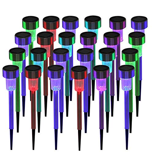 YUMMIN tyndC-24 High Brightness Solar Power LED, Colorful von YUMMIN