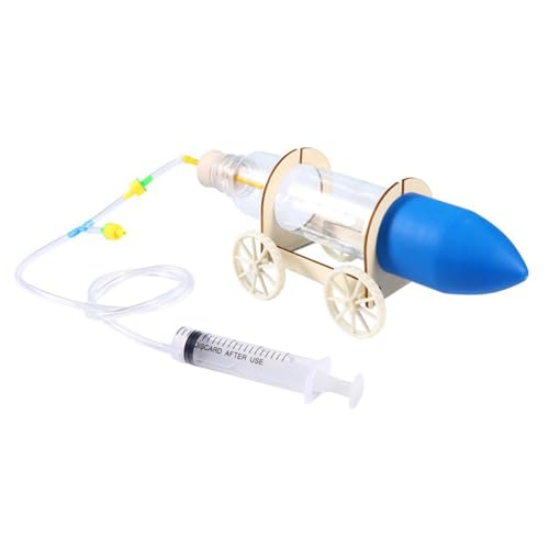 Luftdruck Auto Modellbau Projekt Wissenschaft Experiment Kits für Physik Studie für Hands On Bildung Wissenschaft Experiment Kits Luftantrieb Auto Modellbau Set Kinder von YUNGLOO