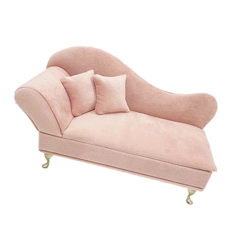 Puppenhäuser im Maßstab 1:6, Zweisitzer-Sofa-Modell, Schmuckschatulle für Dekoration und Spielszenen Puppenhäuser im Maßstab 1:6, Zweisitzer-Sofa-Modell, Schmuckschatulle für Dekoration und Spielszenen von YUNGLOO
