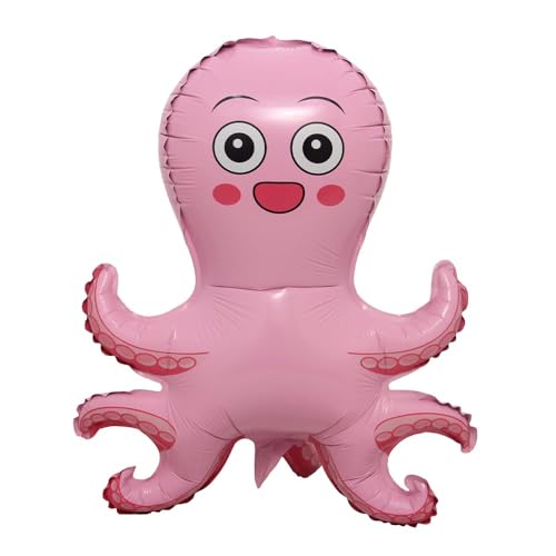Folienballon Tiere, Helium Ballons Tiere, Folienballon Tier Walking Luftballons, Tier Luftballons, Folienballon Animals, Luftballons Tiere, für Kinder Geburtstag Party Deko Geschenk (Oktopus) von YUNHENTONG