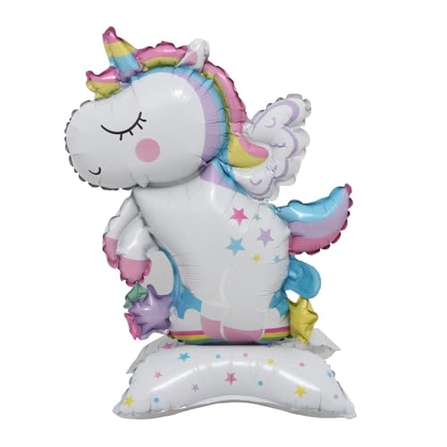 Folienballon Tiere, Helium Ballons Tiere, Folienballon Tier Walking Luftballons, Tier Luftballons, Folienballon Animals, Luftballons Tiere, für Kinder Geburtstag Party Deko Geschenk (Pferd) von YUNHENTONG