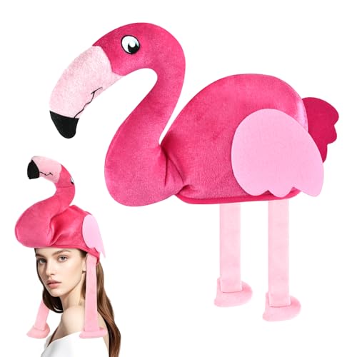 YUNHENTONG Flamingo Stirnband,Flamingo Haarreif,Tier Mütze,Flamingo Kopfschmuck Kopfschmuck Accessoire für Damen, Mädchen und Kinder,Haarschmuck für Karneva YUNHENTONG Flamingo Stirnband,Flamingo Haarreif,Tier Mütze,Flamingo Kopfschmuck Kopfschmuck Accessoire für Damen, Mädchen und Kinder,Haarschmuck für Karneva von YUNHENTONG
