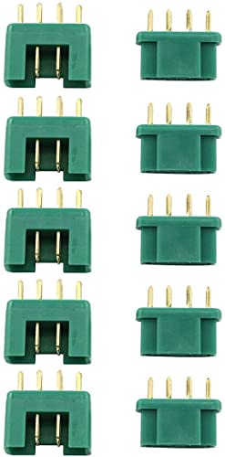 YUNIQUE GREEN-CLEAN-POWER 5 Paar 10 Stück MPX Hochstromstecker Stecker männlich weiblich MPX Connector Male Female und Buchse Multiplex Style Modellbau RC Modellbau Multirotor Drohne YUNIQUE GREEN-CLEAN-POWER 5 Paar 10 Stück MPX Hochstromstecker Stecker männlich weiblich MPX Connector Male Female und Buchse Multiplex Style Modellbau RC Modellbau Multirotor Drohne von YUNIQUE GREEN-CLEAN-POWER