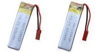 UDI RC U818A – 2 Power-Akkus, 3.7 V 600 mAh Li-Po von YUNIQUE GREEN-CLEAN-POWER
