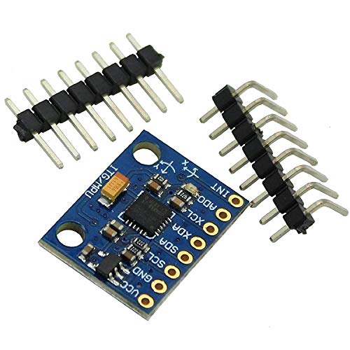 YUNIQUE GREEN-CLEAN-POWER - GY-521 MPU-6050 Modul | 3-Achsen-Gyroskop & Beschleunigungsmesser für Arduino | Präzise Positionssteuerung | Geeignet für Drohnen, Grün, Kunststoff YUNIQUE GREEN-CLEAN-POWER - GY-521 MPU-6050 Modul | 3-Achsen-Gyroskop & Beschleunigungsmesser für Arduino | Präzise Positionssteuerung | Geeignet für Drohnen, Grün, Kunststoff von YUNIQUE GREEN-CLEAN-POWER