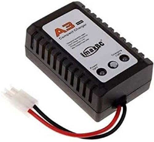 YUNIQUE GREEN-CLEAN-POWER - Imax A3 Ladegerät für NiCd/NiMh 5-8 Zellen | 110-240V AC | Ladestrom 2A | Ideal für Tello DJI Batterie, Modellbau, Schwarz, Kunststoff YUNIQUE GREEN-CLEAN-POWER - Imax A3 Ladegerät für NiCd/NiMh 5-8 Zellen | 110-240V AC | Ladestrom 2A | Ideal für Tello DJI Batterie, Modellbau, Schwarz, Kunststoff von YUNIQUE GREEN-CLEAN-POWER